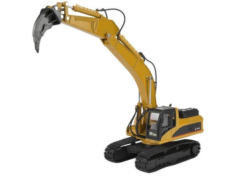 Машинка-экскаватор Hui Na Toys металлический с скарификатором (1916) - фото 6 Машинка-экскаватор Hui Na Toys металлический с скарификатором (1916) - фото 6