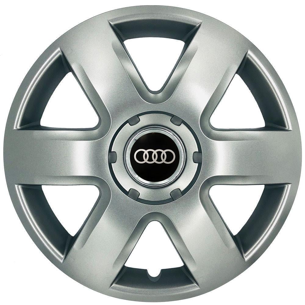 Ковпаки модельні R15 Audi 337 4 шт. SJS Сріблястий (2654558814)