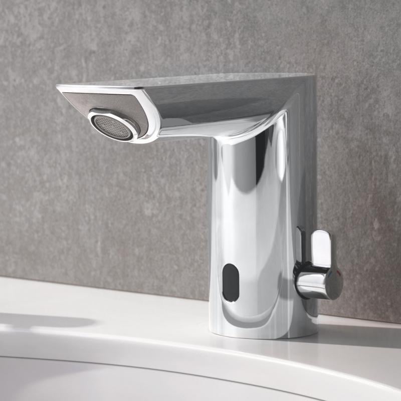 Змішувач для умивальника Grohe BauCosmopolitan E 36451000 сенсорний Хром (111327) - фото 3