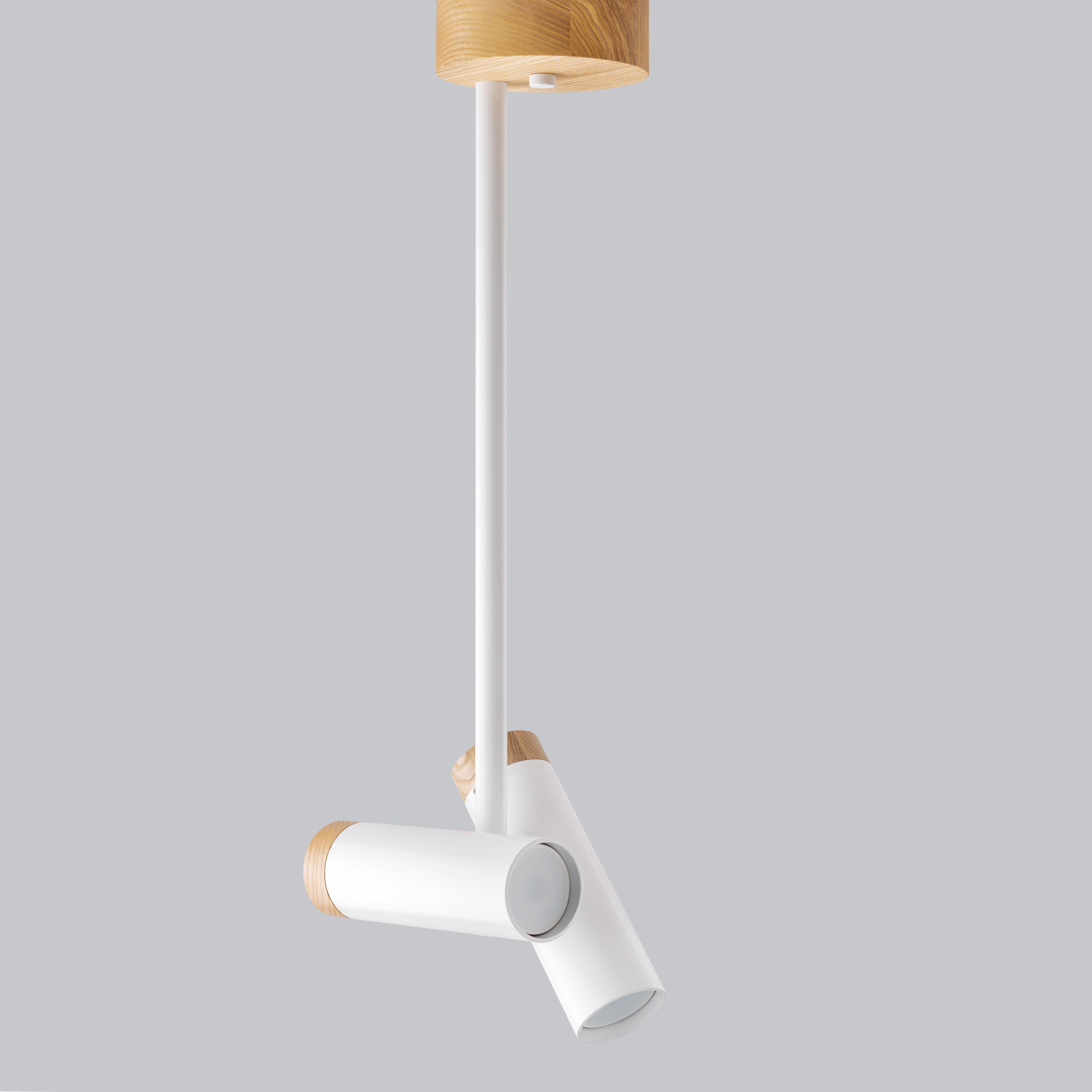 Потолочный светильник в стиле лофт Gaff Design HD2 Белый (HD22) Потолочный светильник в стиле лофт Gaff Design HD2 Белый (HD22)