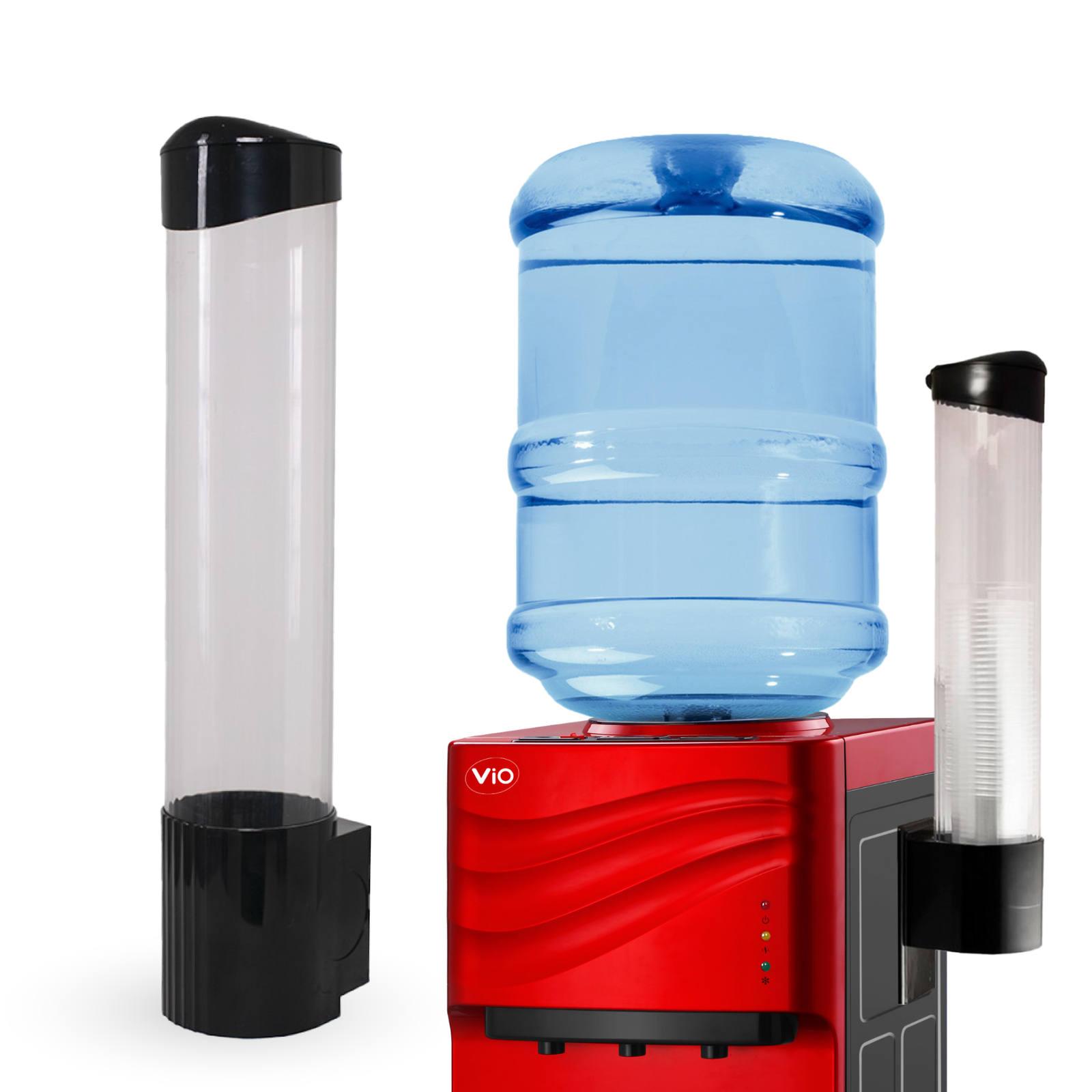 Стаканодержатель для кулера ViO С1 магнитный Черный (9918) - фото 7 Стаканодержатель для кулера ViO С1 магнитный Черный (9918) - фото 7