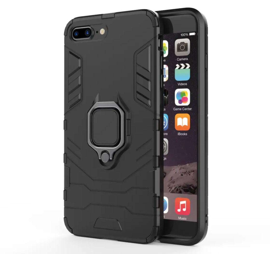 Чехол бампер Primolux Ring Armor для Apple iPhone 7 Plus / iPhone 8 Plus - Black Чехол бампер Primolux Ring Armor для Apple iPhone 7 Plus / iPhone 8 Plus - Black