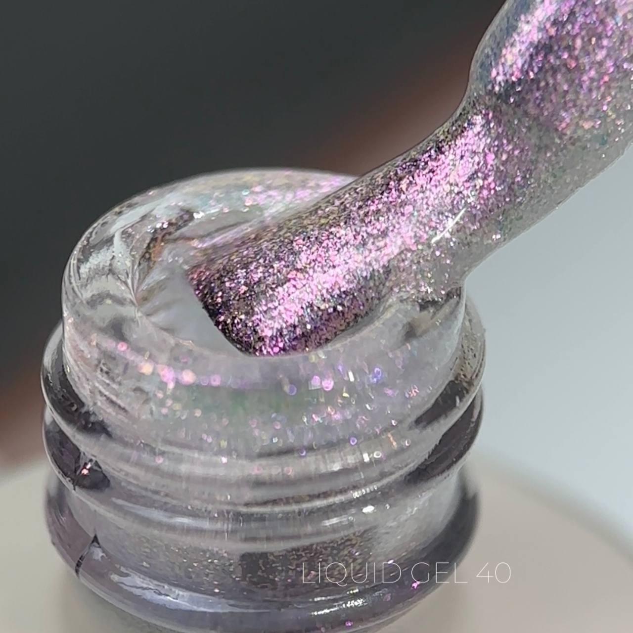 Гель для наращивания Saga Liquid Gel №40 15 мл