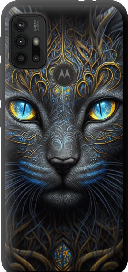 Чехол на Motorola Moto G10 Кошка (5548b-2319-42517)