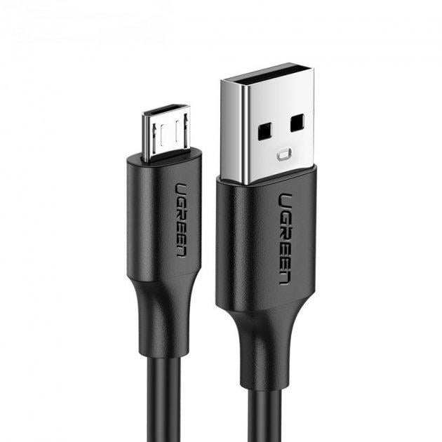 Кабель Ugreen US289/60137 USB microUSB 1,5 м Черный (565567)