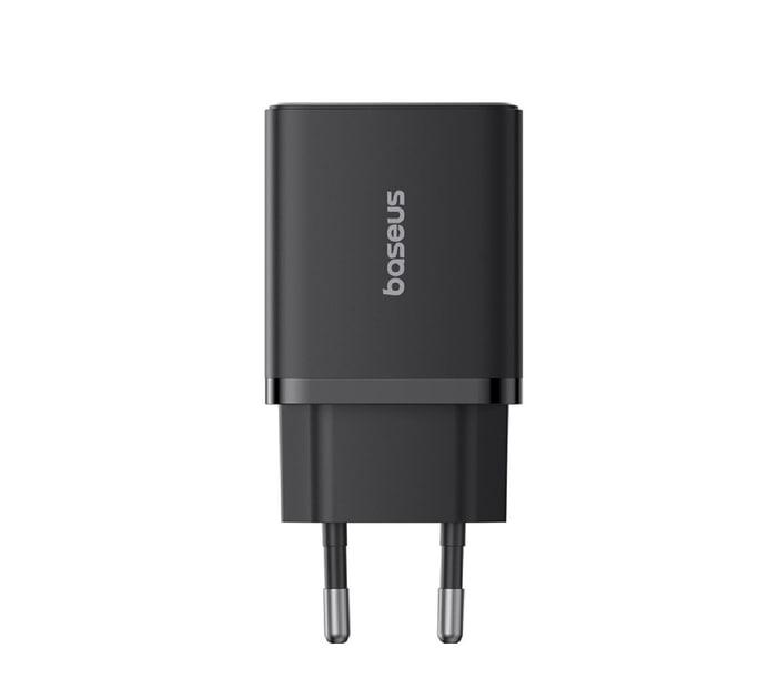 Зарядное устройство BASEUS Cube PD 20W Fast Charging USB-A USB Type-C EU QC4.0 QC3.0 Black - фото 10