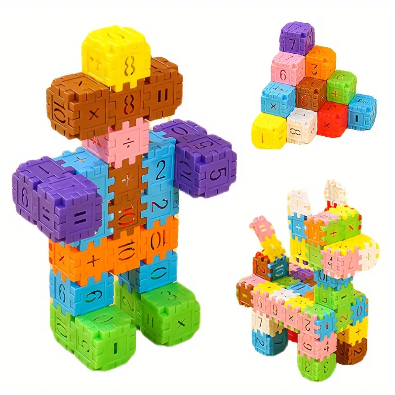 3D-конструктор для дітей 110 кольорових будівельних блоків - фото 6 3D-конструктор для дітей 110 кольорових будівельних блоків - фото 6