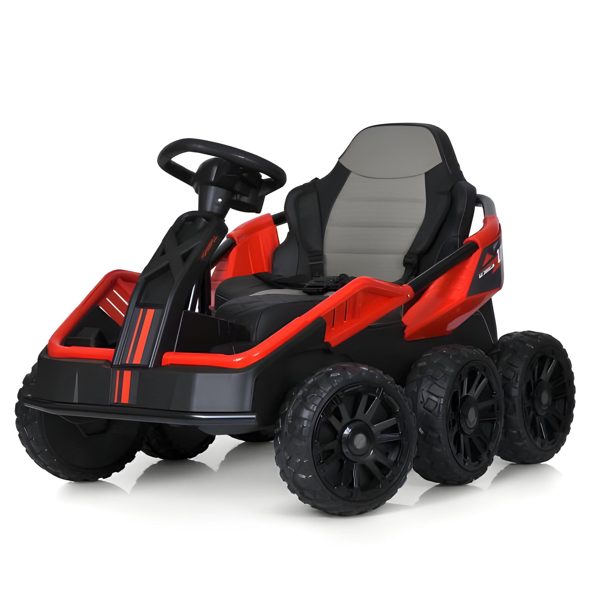 Электрокарта детская Bambi kart M 5765EBLR-3 на шести колесах (27711031)