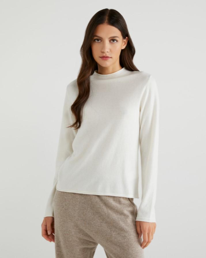 Светр жіночий Benetton 1035d2509 L Білий