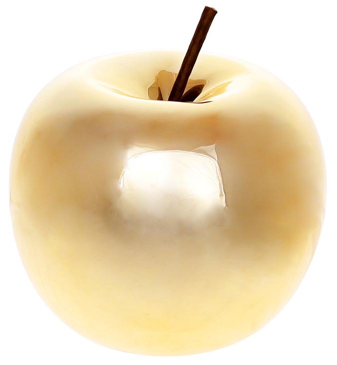 Набор фигурок Яблоки 2 шт. 12х12х13 см Золотой (10259812)