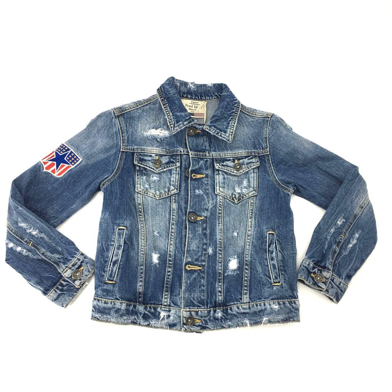 Куртка Fred Mello 10 лет 140 см Джинсовый (18426)