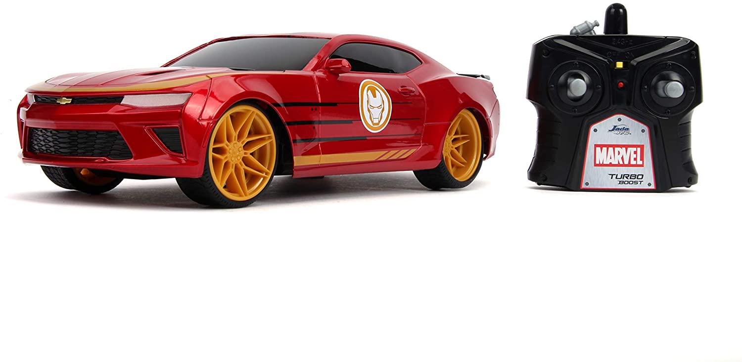 Машина Залізної людини на пульті управління Jada Toys Hollywood Rides Iron Man Camaro