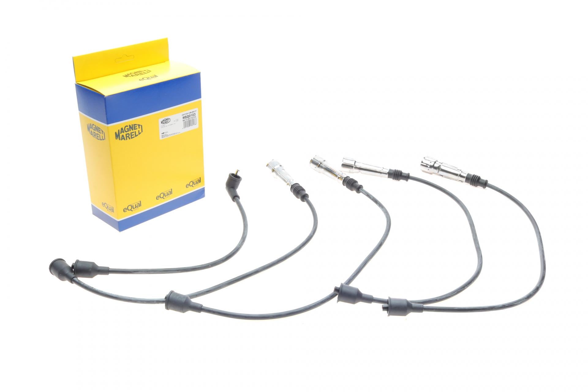 Провода зажигания Audi A6 2.0 94-97/VW Passat 1.6 96-00 MSQ0103 (941319170103 MAGNETI MARELLI)
