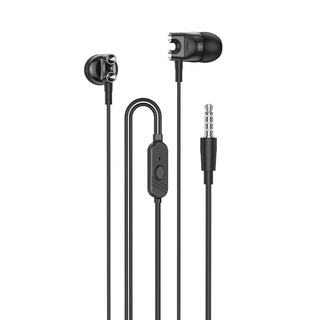 Наушники MP3 Borofone BM72 with Microphone Black (м01013) Наушники MP3 Borofone BM72 with Microphone Black (м01013)