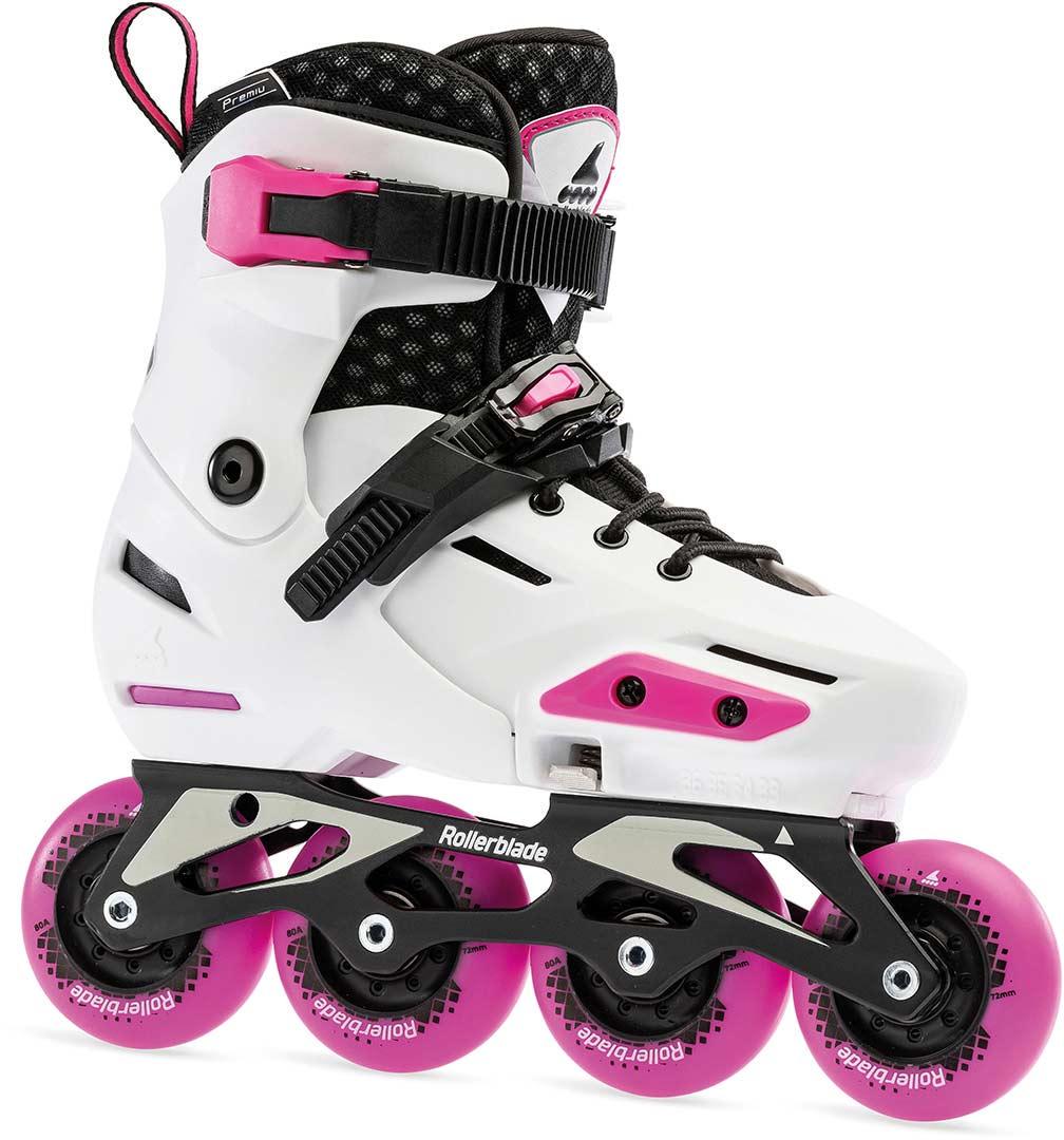 Ролики дитячі Rollerblade Apex G 33/36 Білий/Рожевий