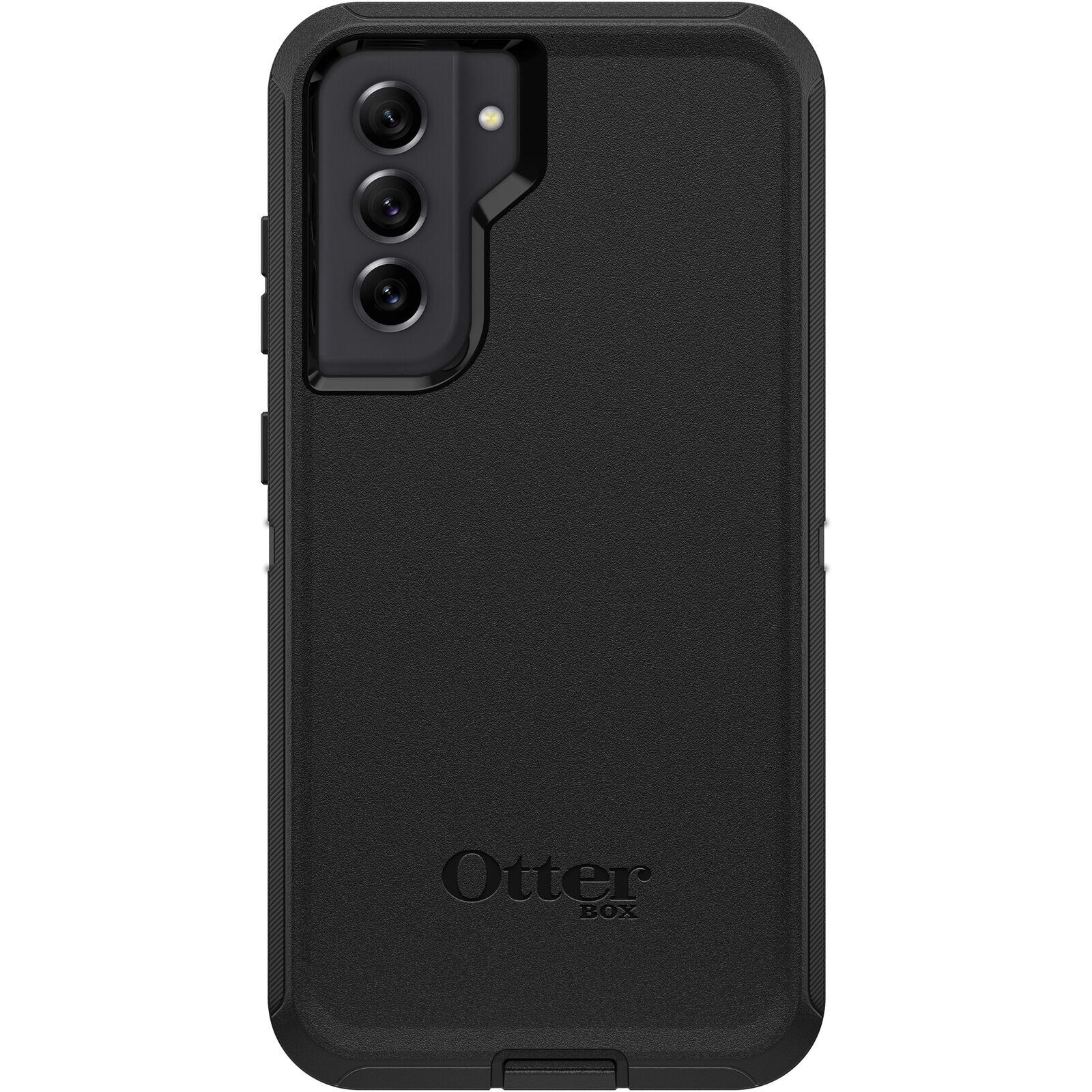 Чехол противоударный с клипсой подставкой OtterBox Defender Series Samsung Galaxy S21 FE Black (11774105) Чехол противоударный с клипсой подставкой OtterBox Defender Series Samsung Galaxy S21 FE Black (11774105)