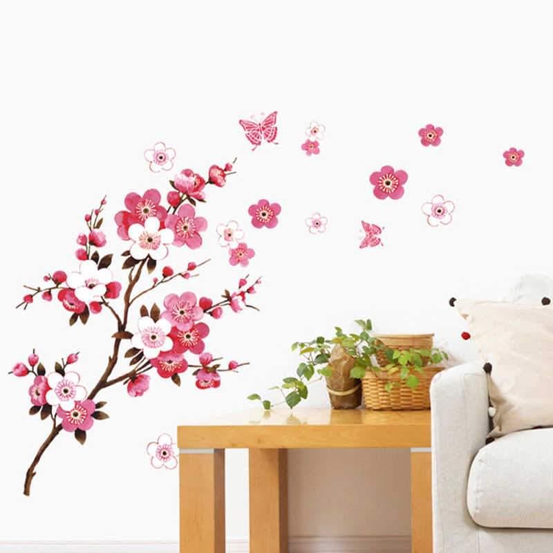 Наклейка интерьерная на стену Green Life Цветущий персик 75х165 см (AY9053) - фото 4 Наклейка интерьерная на стену Green Life Цветущий персик 75х165 см (AY9053) - фото 4