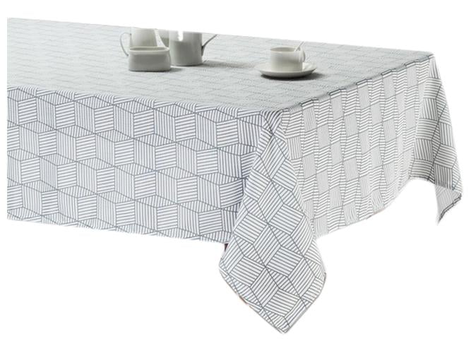 Скатерть Soho Geomeria Grey 140x180 см MLM-04-TC-00753-1