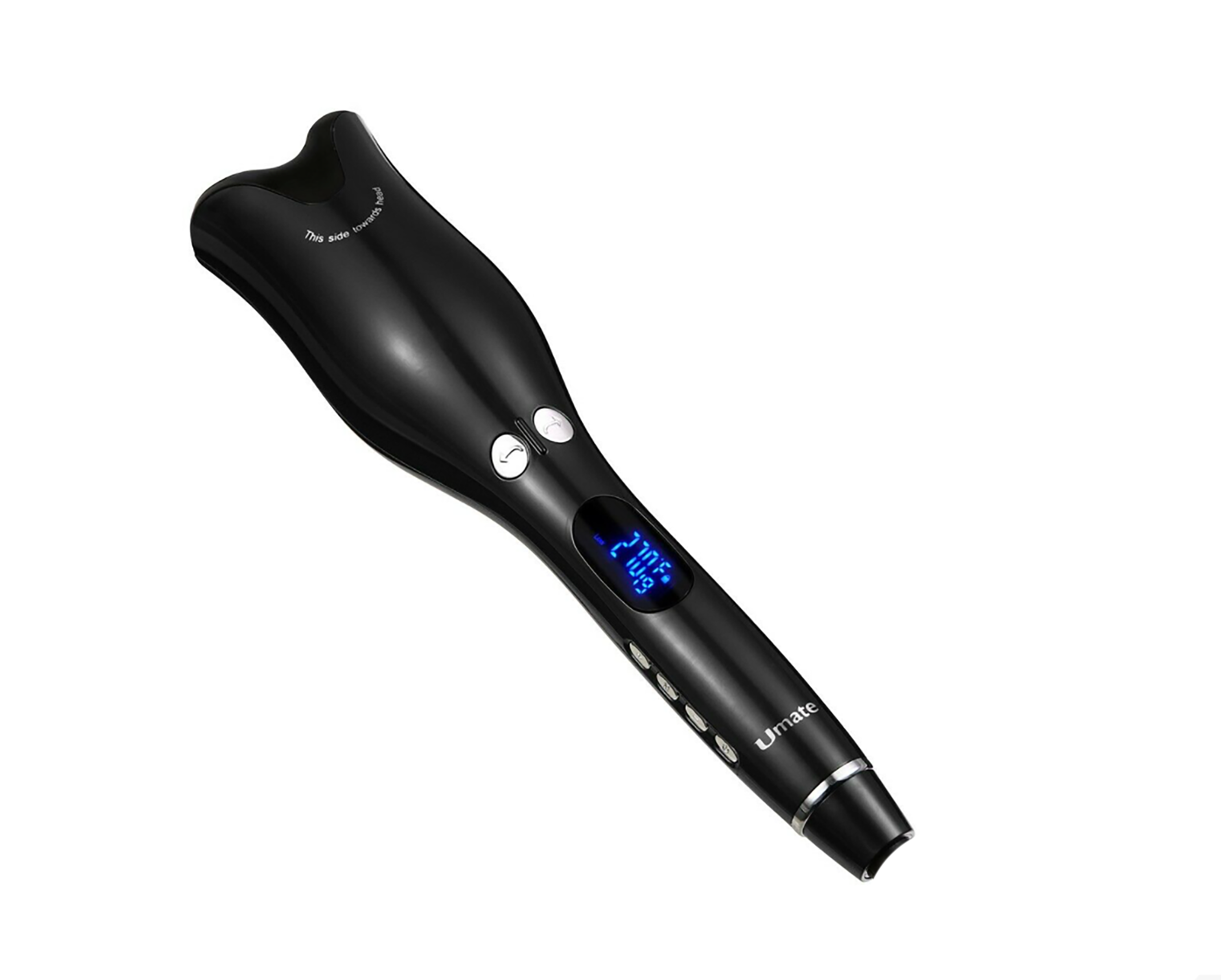 Вращающаяся плойка для завивки волос UMATE Air Spin N Curl с автоматическим закручиванием Черный (SUN8454)