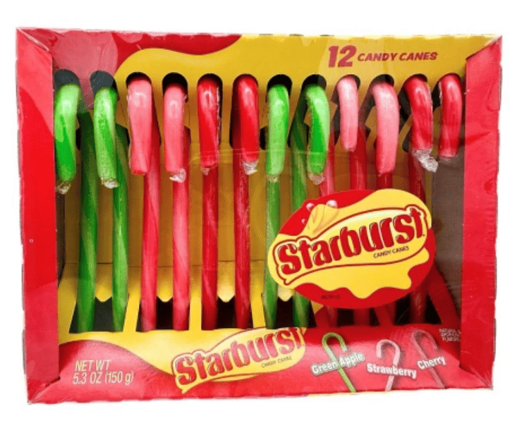 Льодяники-тростини Starburst Candy Canes 150 г (2828715123)