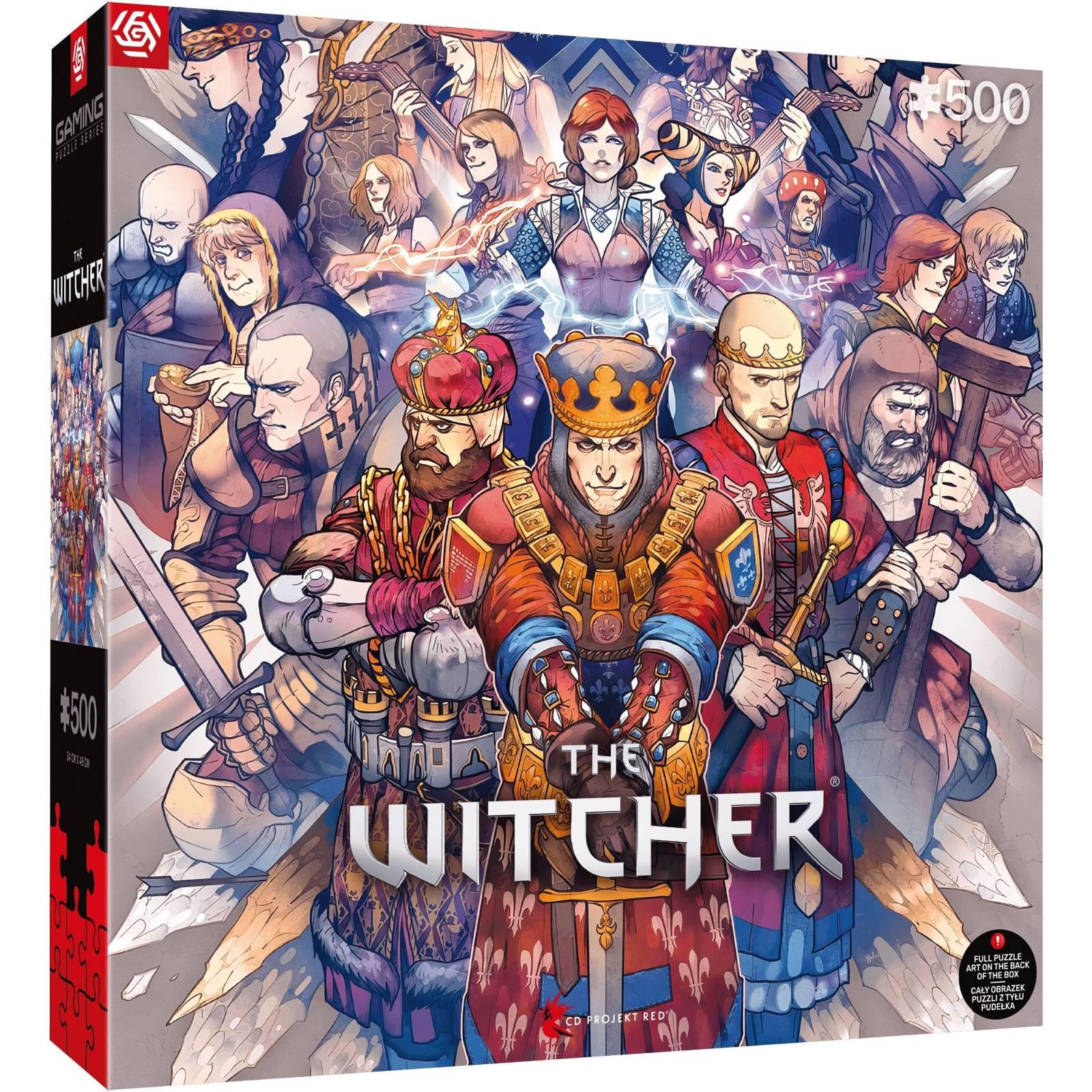 Пазл GoodLoot Witcher Northern Realms 500 шт. (5908305246756)