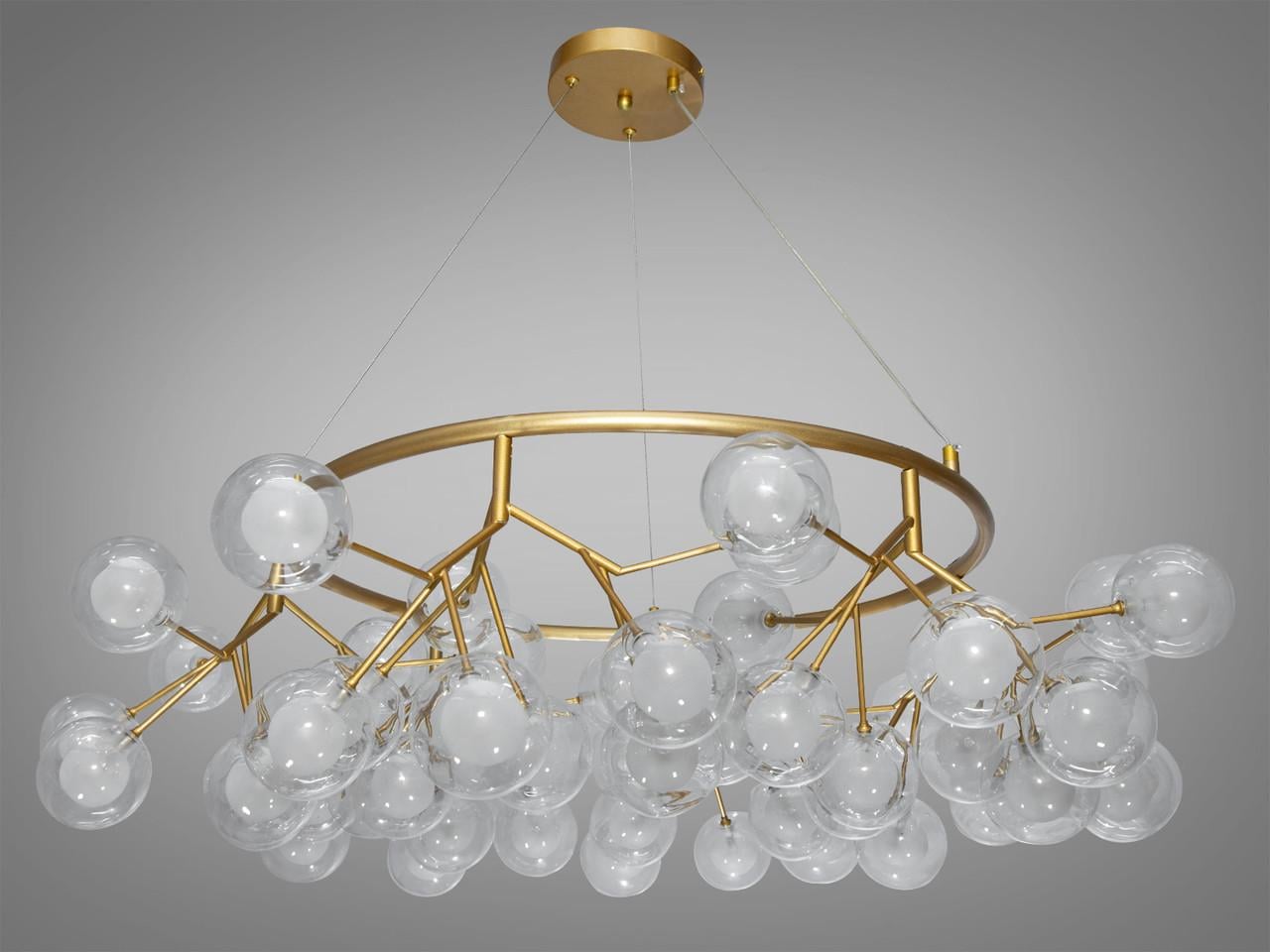 Люстра для зала Светлячок Y887-54BGB-LS 54 лампы Золотой сатин (2066926905) Люстра для зала Светлячок Y887-54BGB-LS 54 лампы Золотой сатин (2066926905)