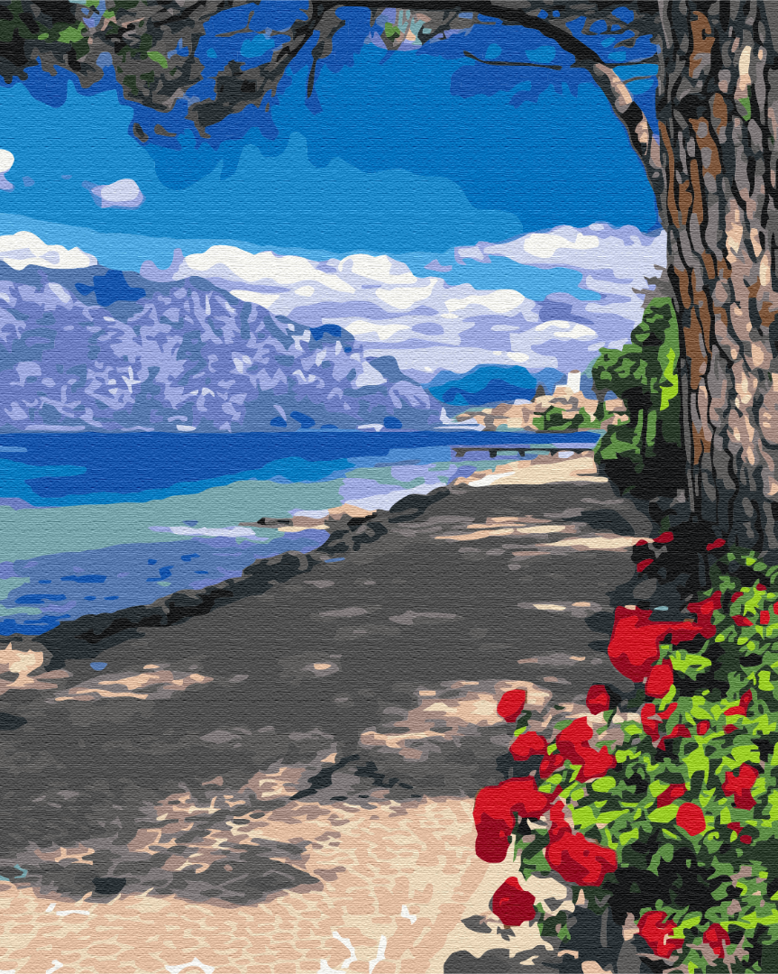 Картина по номерам Brushme Живописная аллея 40х50 см