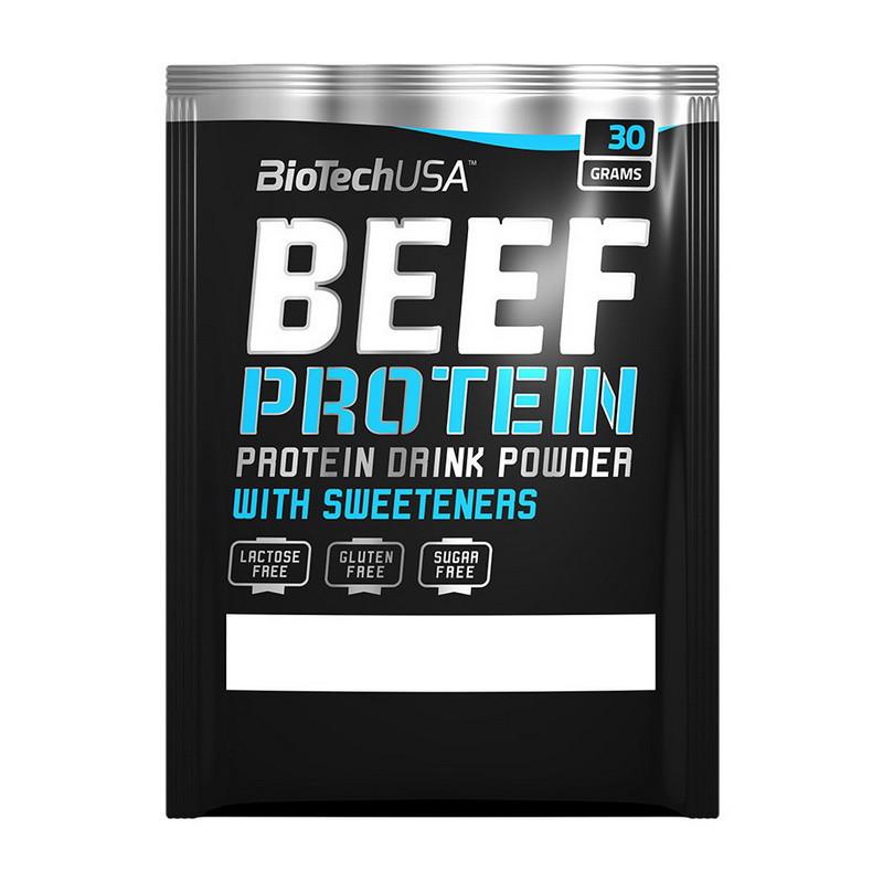 Протеїн яловичий BioTech USA Beef Protein ваніль та кориця 30 г (05991-02) - фото 1