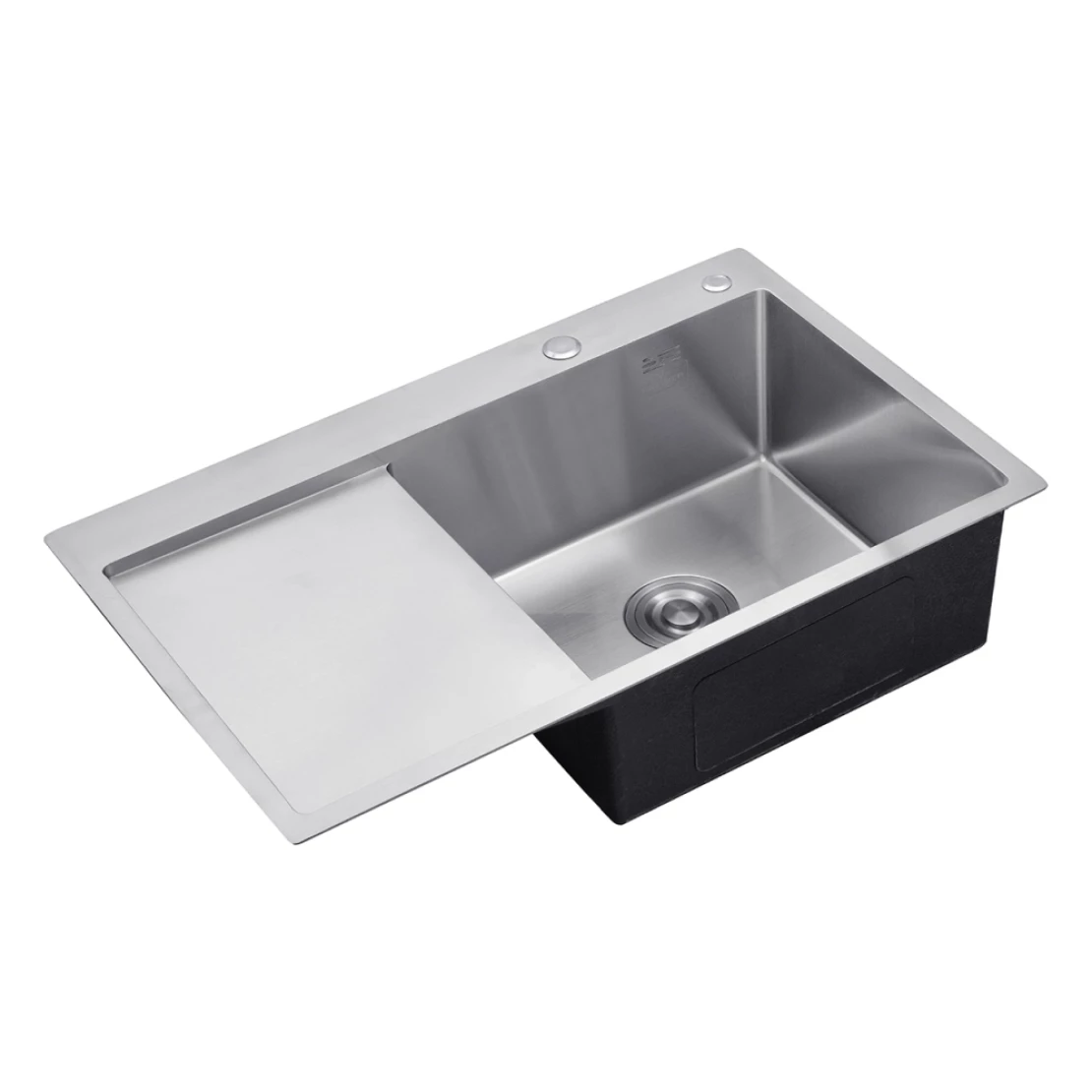 Мийка для кухні Kroner KRP Gebürstet 7849RHM 3/1 мм з нержавіючої сталі (CV025276) - фото 3 Мийка для кухні Kroner KRP Gebürstet 7849RHM 3/1 мм з нержавіючої сталі (CV025276) - фото 3