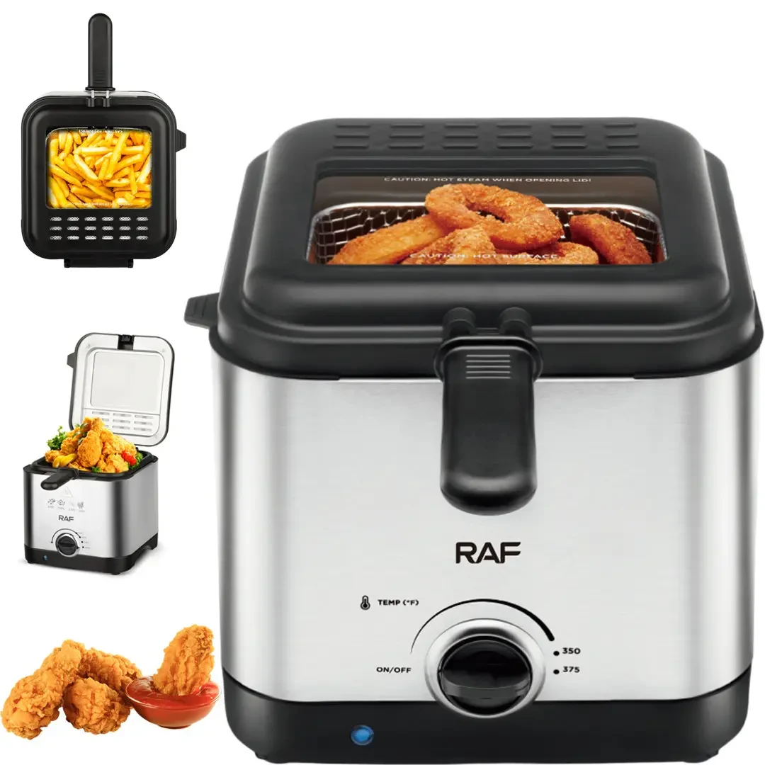 Фритюрниця для смаження без олії RAF R.5300 Deep Fryer 2,5 л 1000 Вт (14255) - фото 4