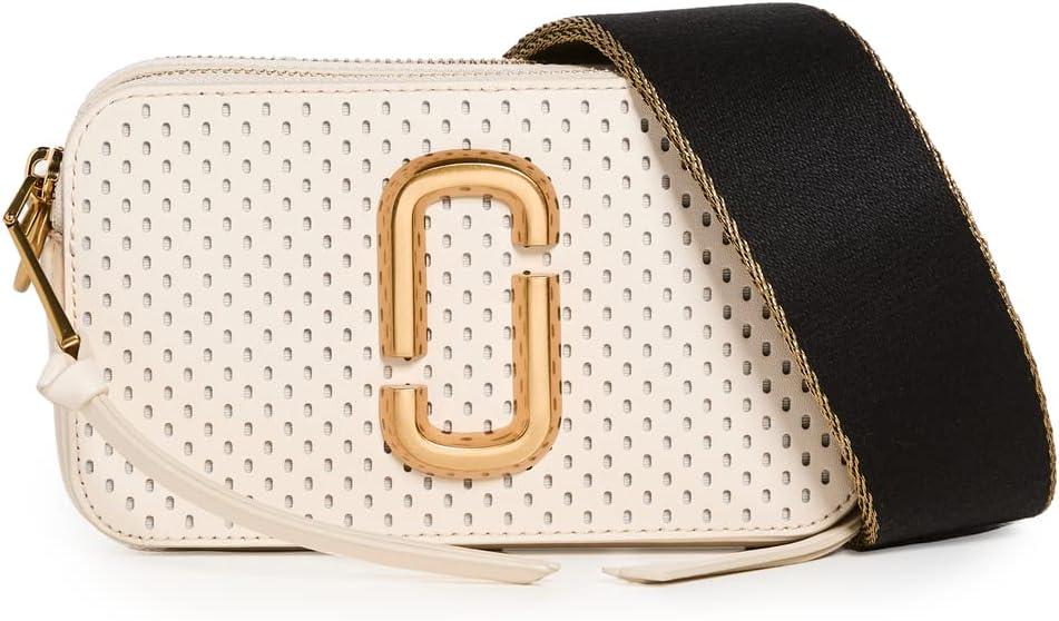Сумка Marc Jacobs Women's The Perforated Snapshot Tapioka