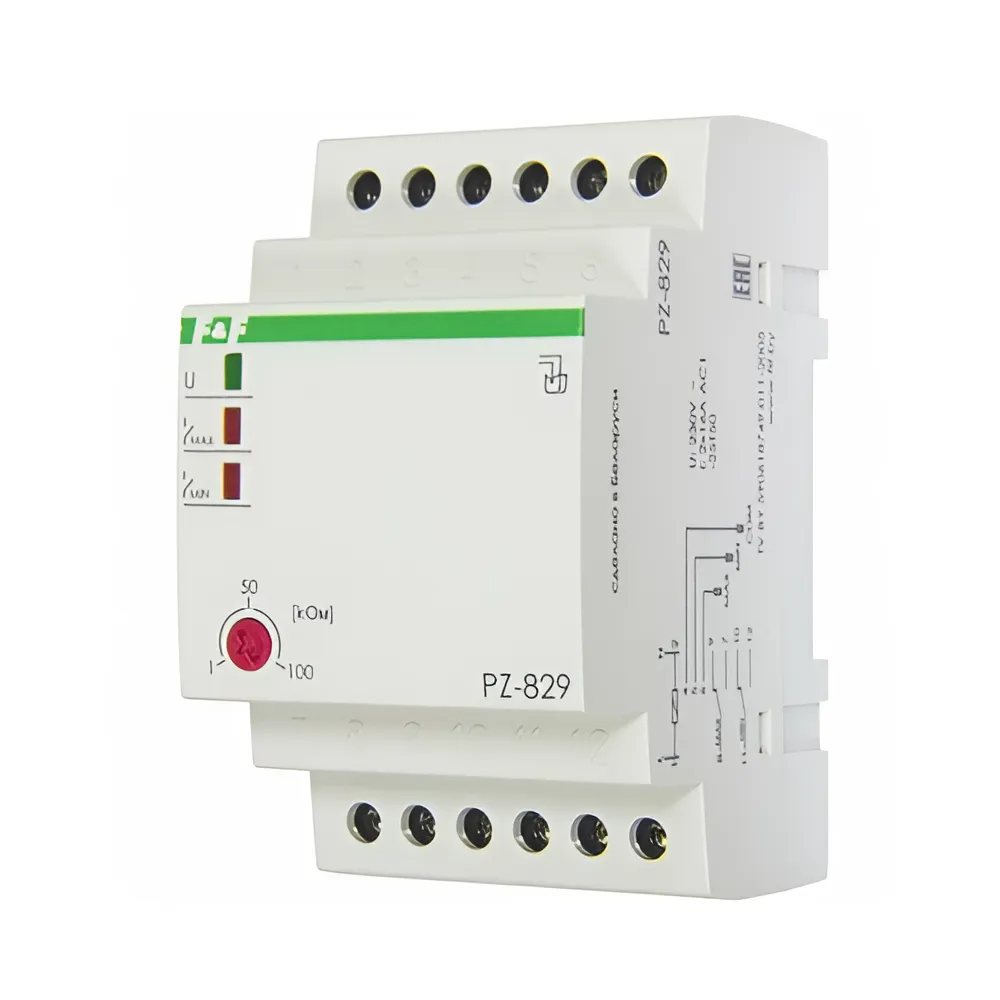 Реле уровня жидкости F&F PZ-829RC-B 230В 2х16А