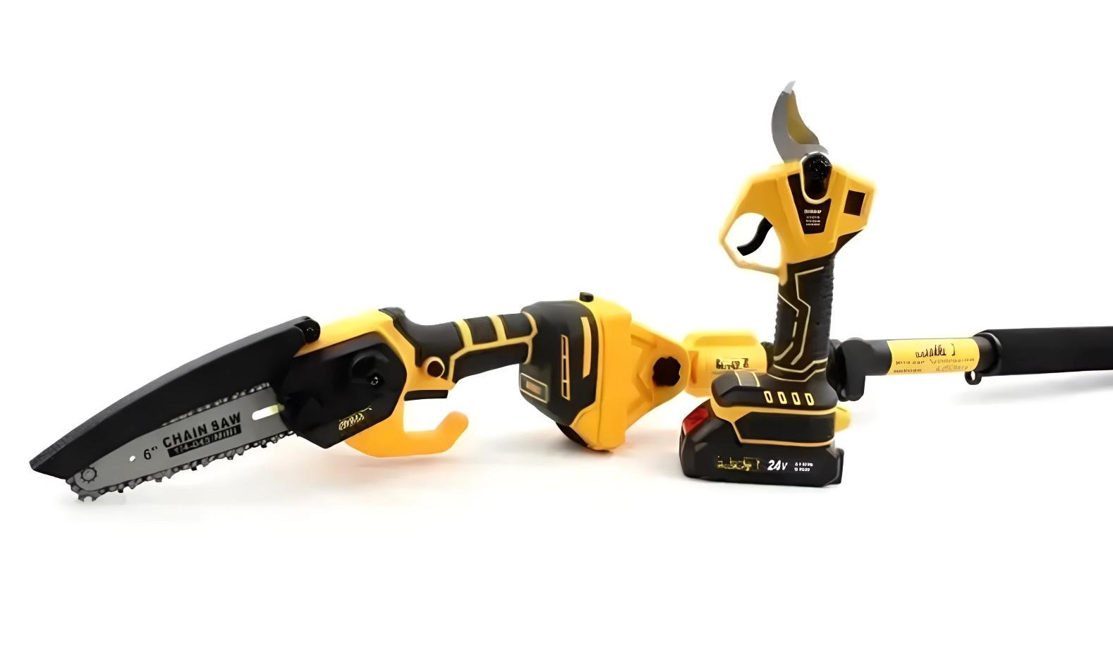 Набор 3в1 пила/секатор/телескопический удлинитель 2,5 м (nabor3) - фото 2 Набор 3в1 пила/секатор/телескопический удлинитель 2,5 м (nabor3) - фото 2