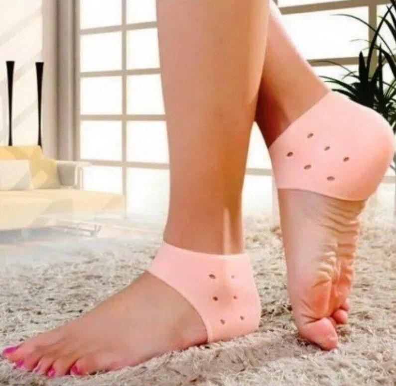 Фіксатор силіконовий для п'ят Heel anti-crack sets (21565296) - фото 9