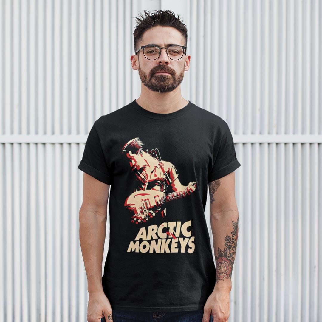 Футболка унисекс Arctic Monkeys Poster 4XL Черный (0000015410)