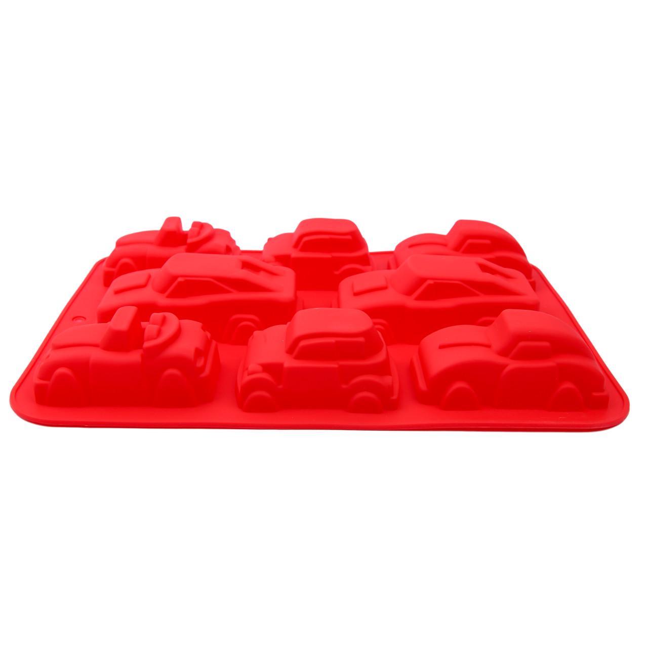 Форма силиконовая для выпечки Мащинки 32,5х23 см Красный (2356744482) - фото 3
