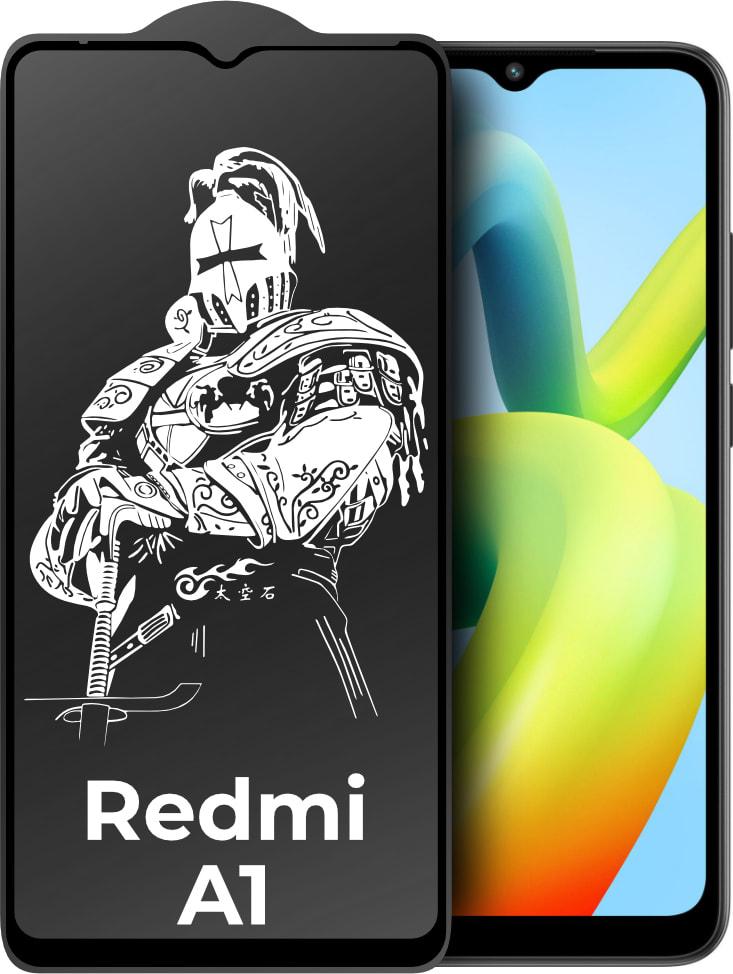 Скло захисне King Fire Xiaomi Redmi A1 Full Glue Black (32586)