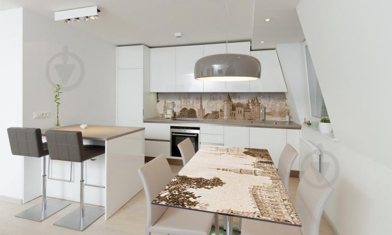 Наклейка виниловая на стол Zatarga «Винтажный замок» 650х1200 мм Z180683/1st