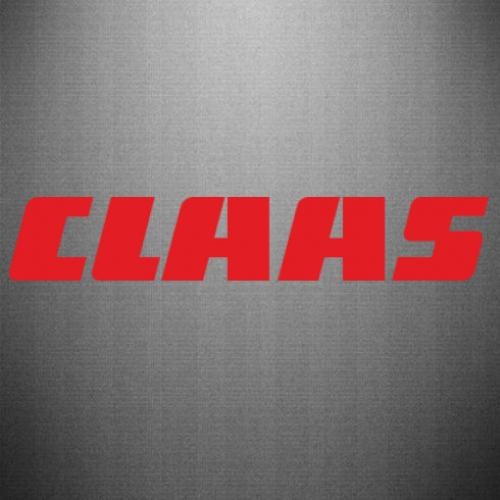 Наклейка Claas 40x7 см Красный (21558188)
