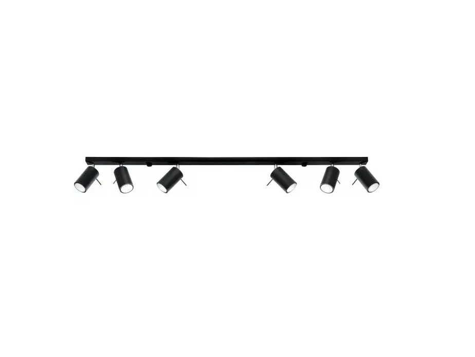 Потолочный светильник Sollux RING 6L SL.0334 Black Потолочный светильник Sollux RING 6L SL.0334 Black
