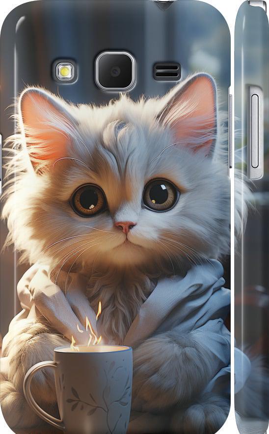 Чехол на Samsung Galaxy Core Prime VE G361H White cat (5646c-211-42517)