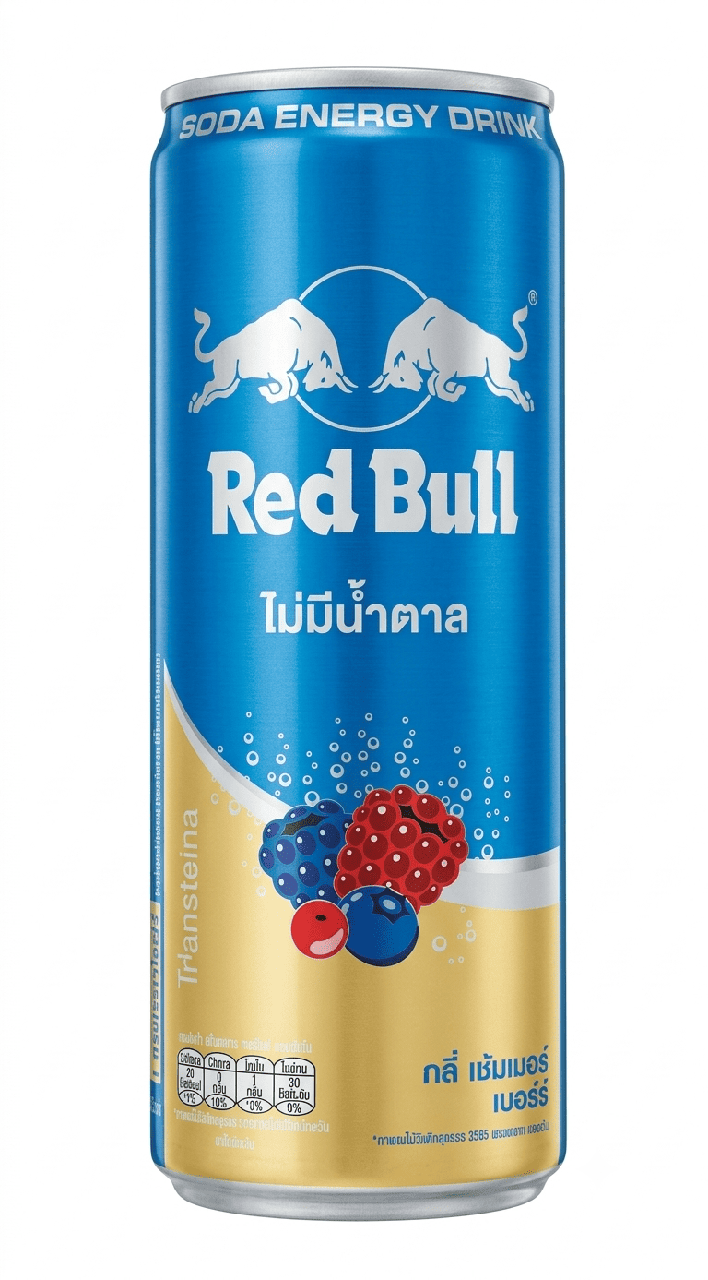Энергетический напиток Red Bull Zero Sugar Summer Berry 250 мл (3150315356)