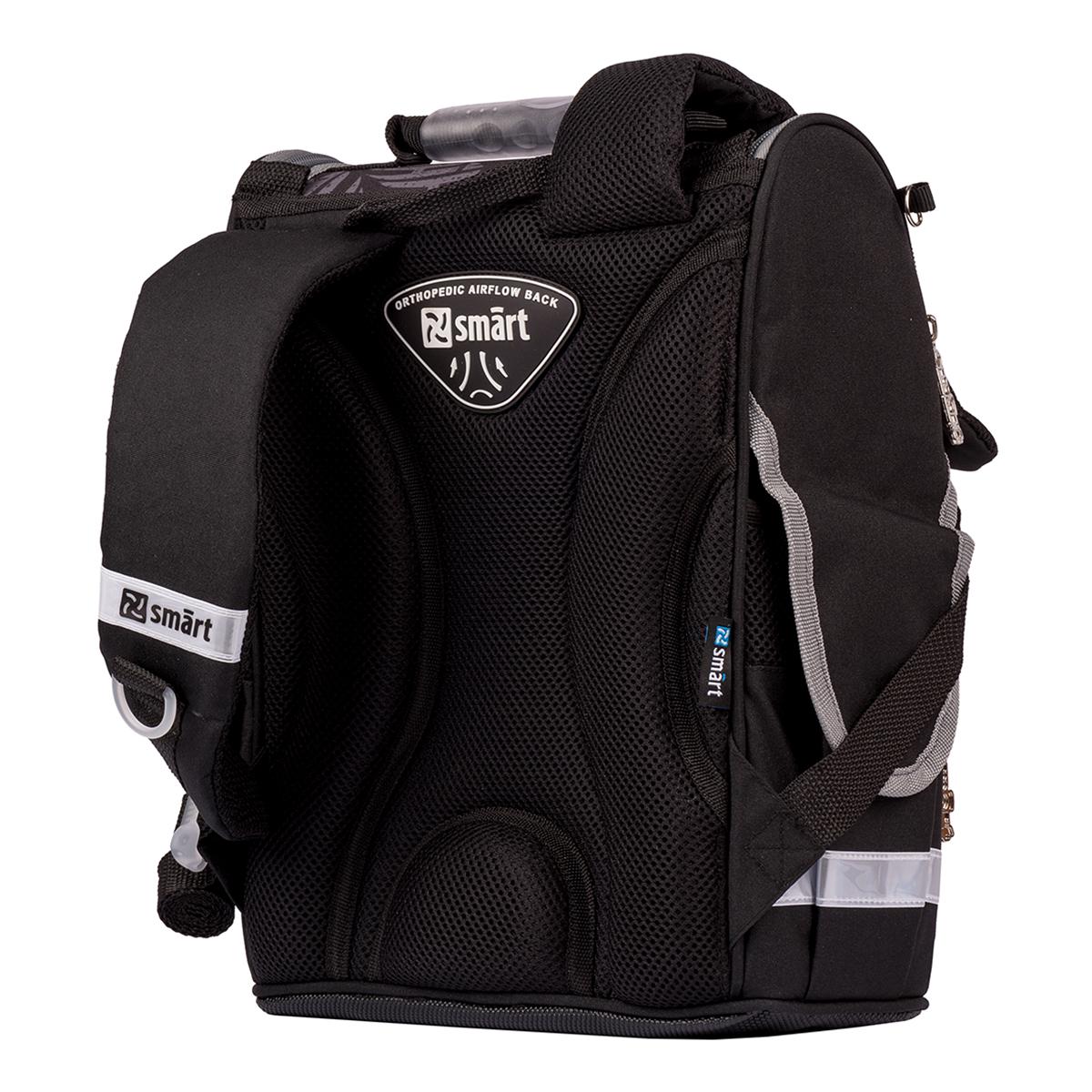 Рюкзак шкільний каркасний Smart PG-11 Monster Truck Чорний (557020) - фото 3