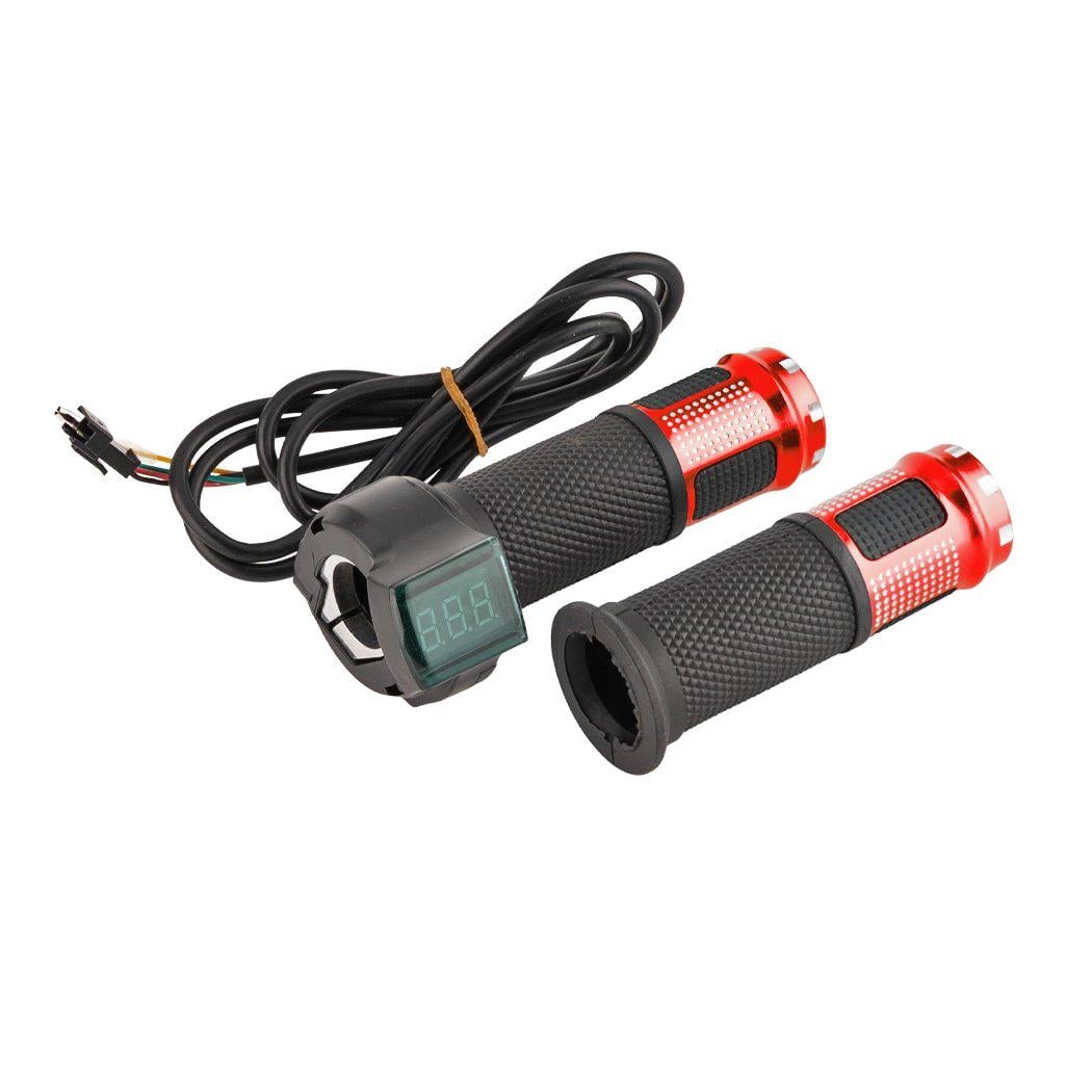 Ручка газа для электровелосипеда 12-72V красная (A619051)