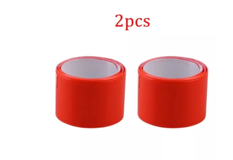 Светоотражающий браслет 2 шт. 40x3 см Красный (12048/3) - фото 3 Светоотражающий браслет 2 шт. 40x3 см Красный (12048/3) - фото 3