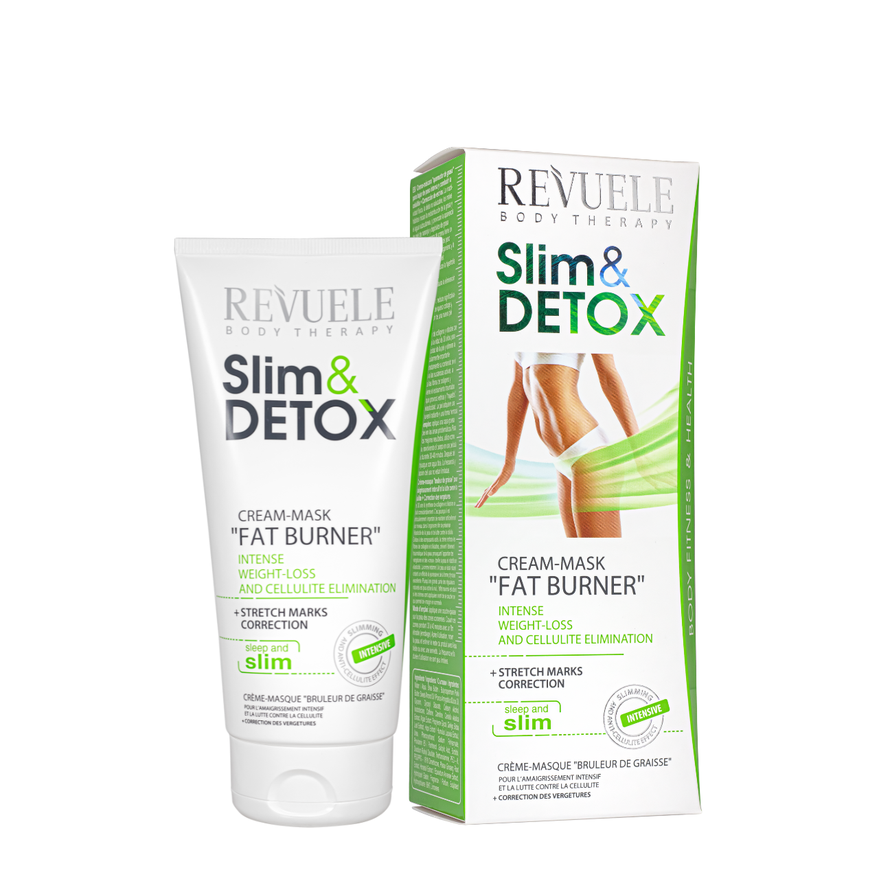 Крем маска для сжигания жира Revuele Slim & Detom Mask Fat Burner 200 мл (1677427584)