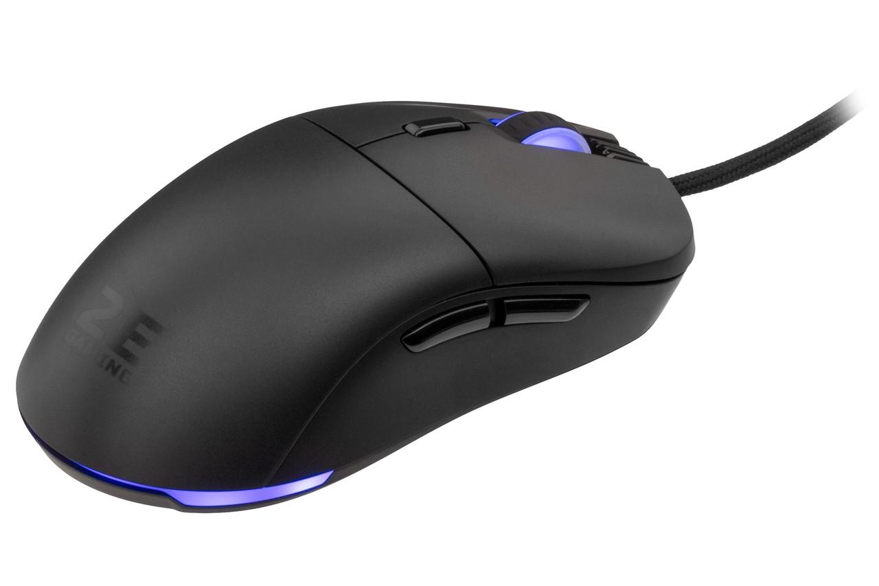 Миша ігрова провідна 2E Gaming HyperDrive Lite RGB Чорний (iz15831) - фото 8