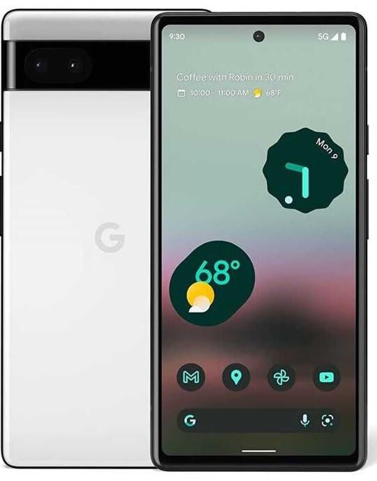 Смартфон Google Pixel 6a 6/128GB Global Chalk (E00040)