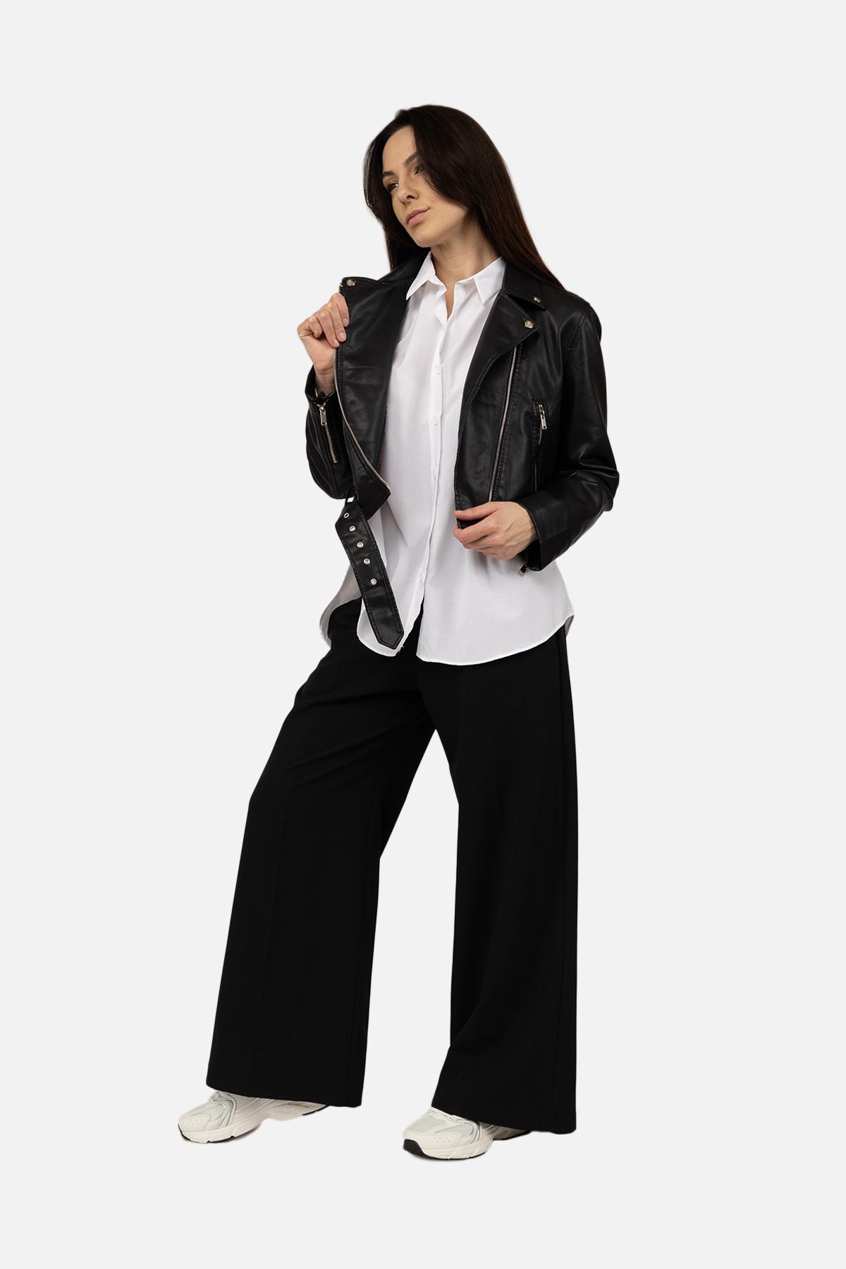 Сорочка з довгим рукавом ЦБ-00269353 жіноча р. 46 Білий (SKT001043159) - фото 2 Сорочка з довгим рукавом ЦБ-00269353 жіноча р. 46 Білий (SKT001043159) - фото 2