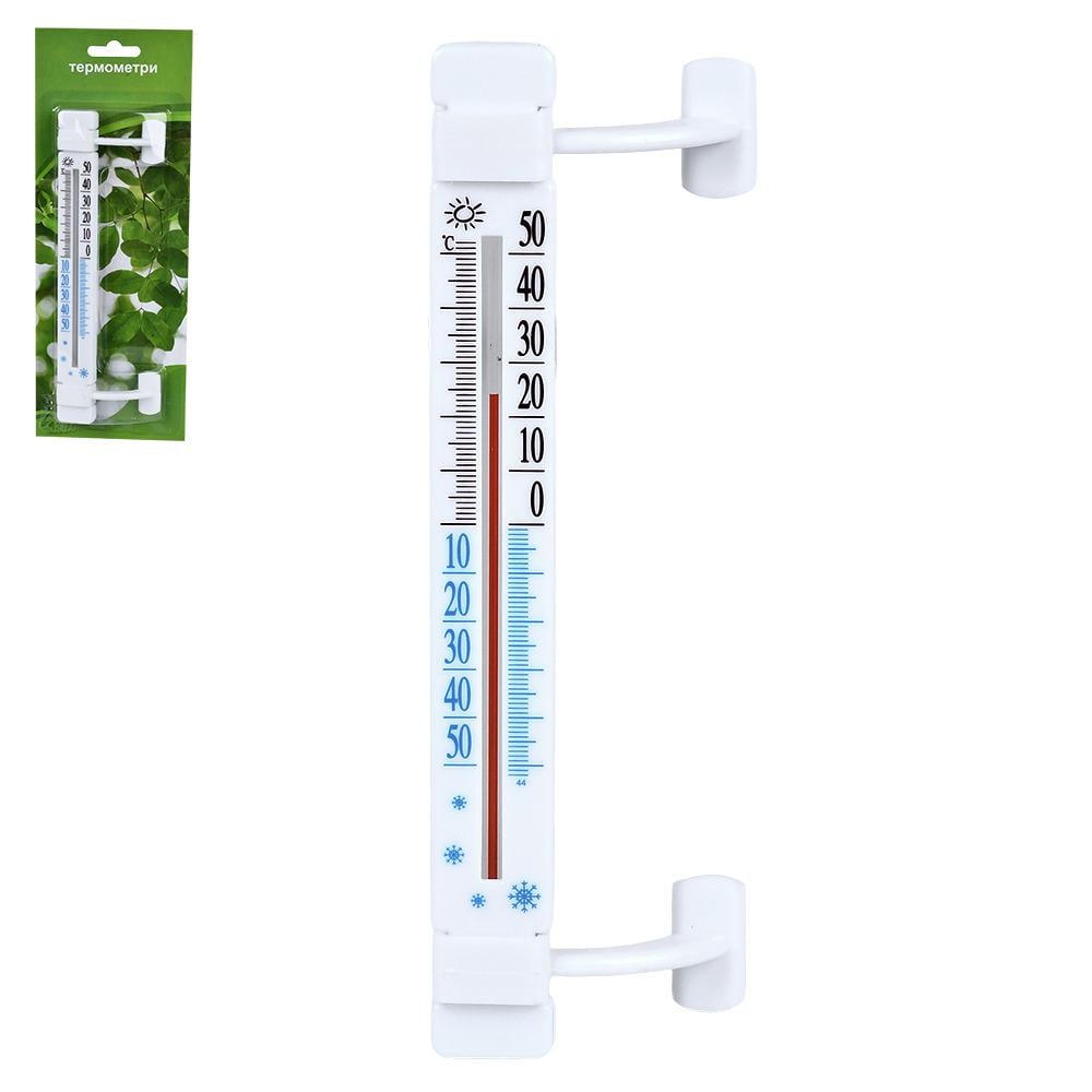 Термометр оконный WL-2090 на липучке 20,5 см - фото 2 Термометр оконный WL-2090 на липучке 20,5 см - фото 2
